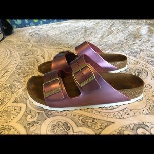 Speculum pink Birkenstock Arizonas size 39